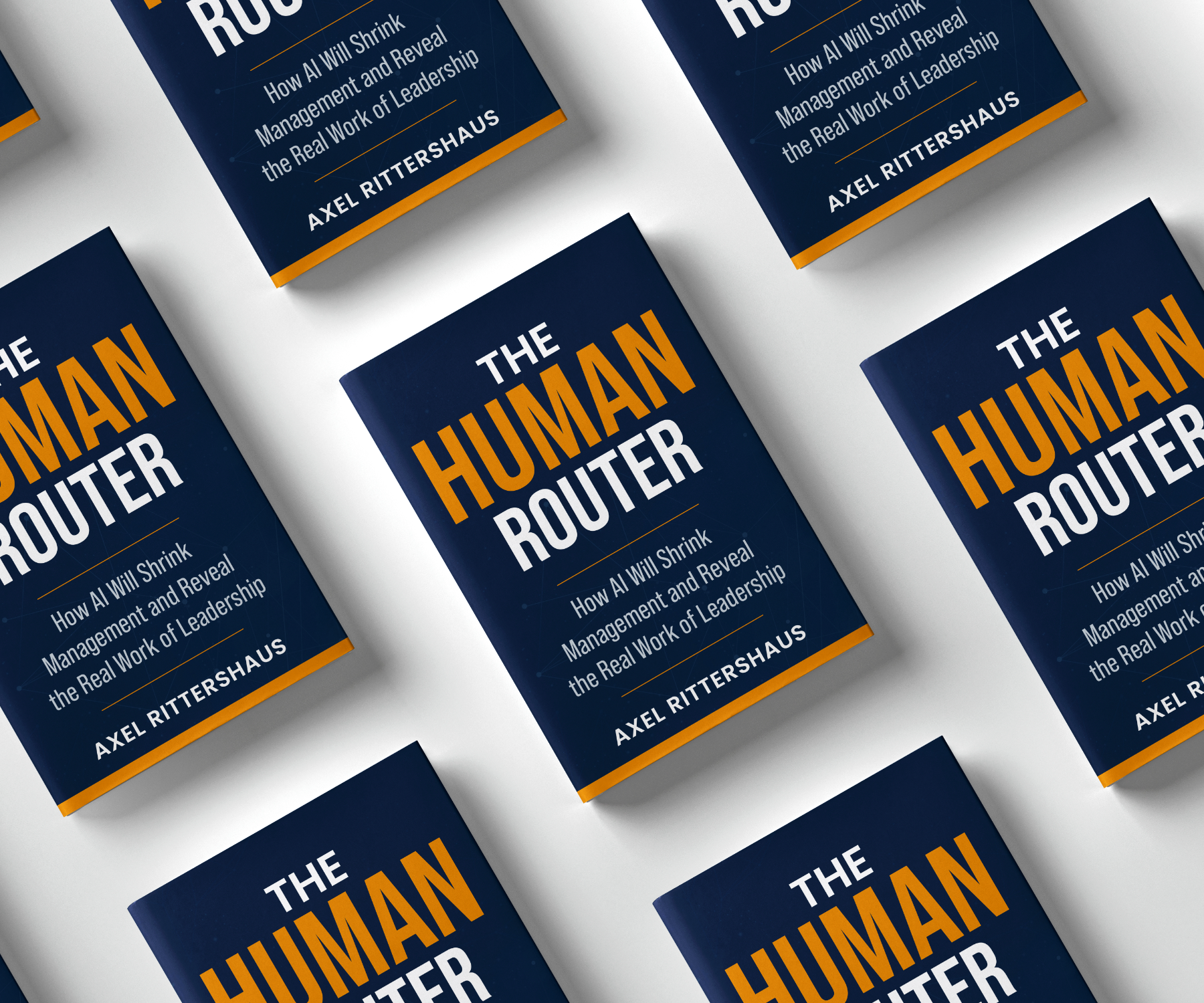 The Human Router — paperback, eBook and audiobook